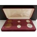 Australia 1946 gift pack coin set Birthday Anniversary with the 1945 Penny